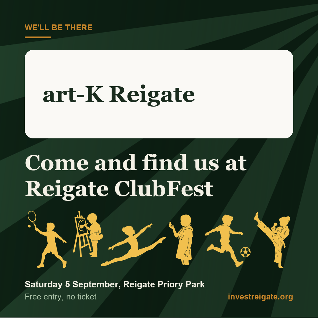 art-K Reigate at Reigate ClubFest, Saturday 5 September, Reigate Priory Park