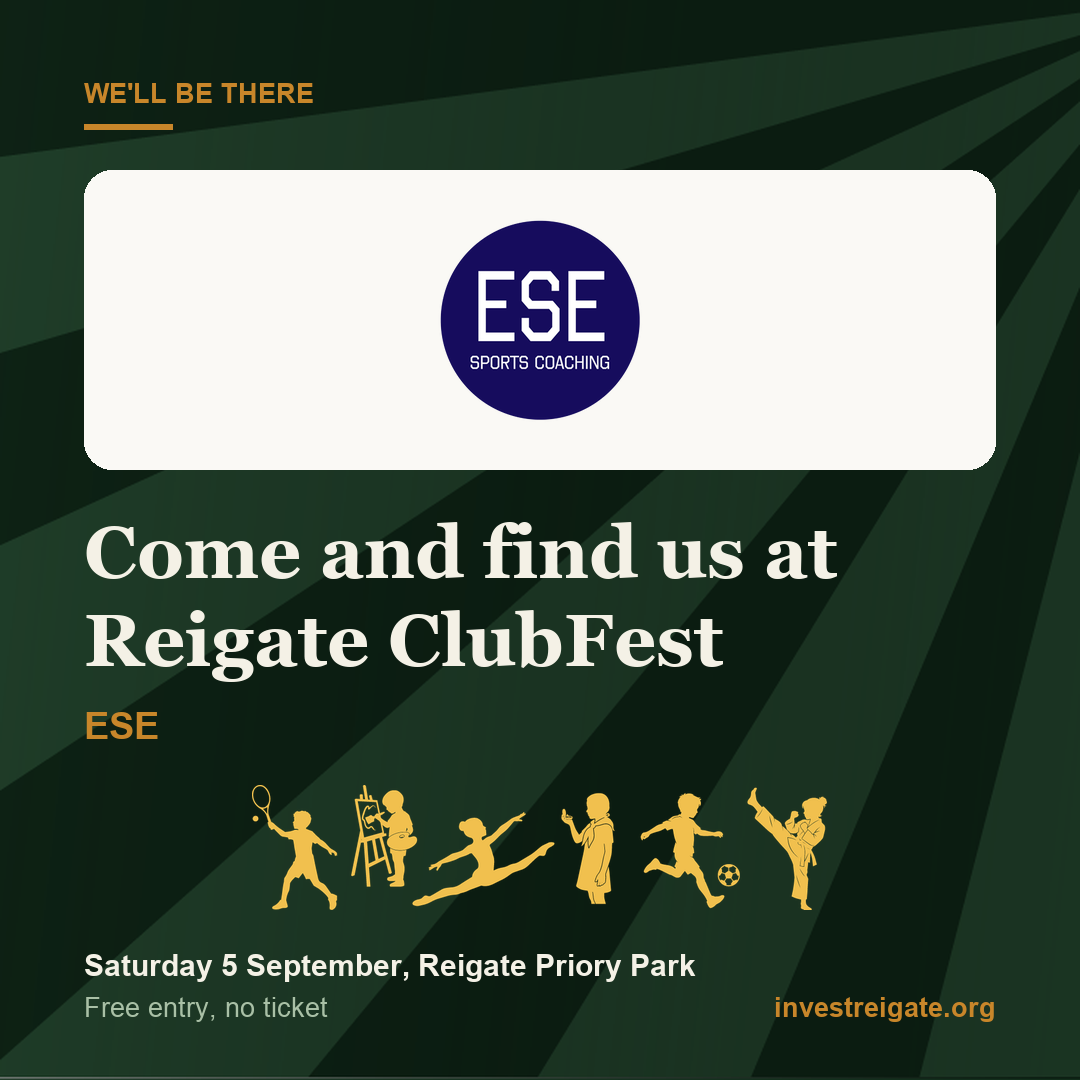ESE at Reigate ClubFest, Saturday 5 September, Reigate Priory Park