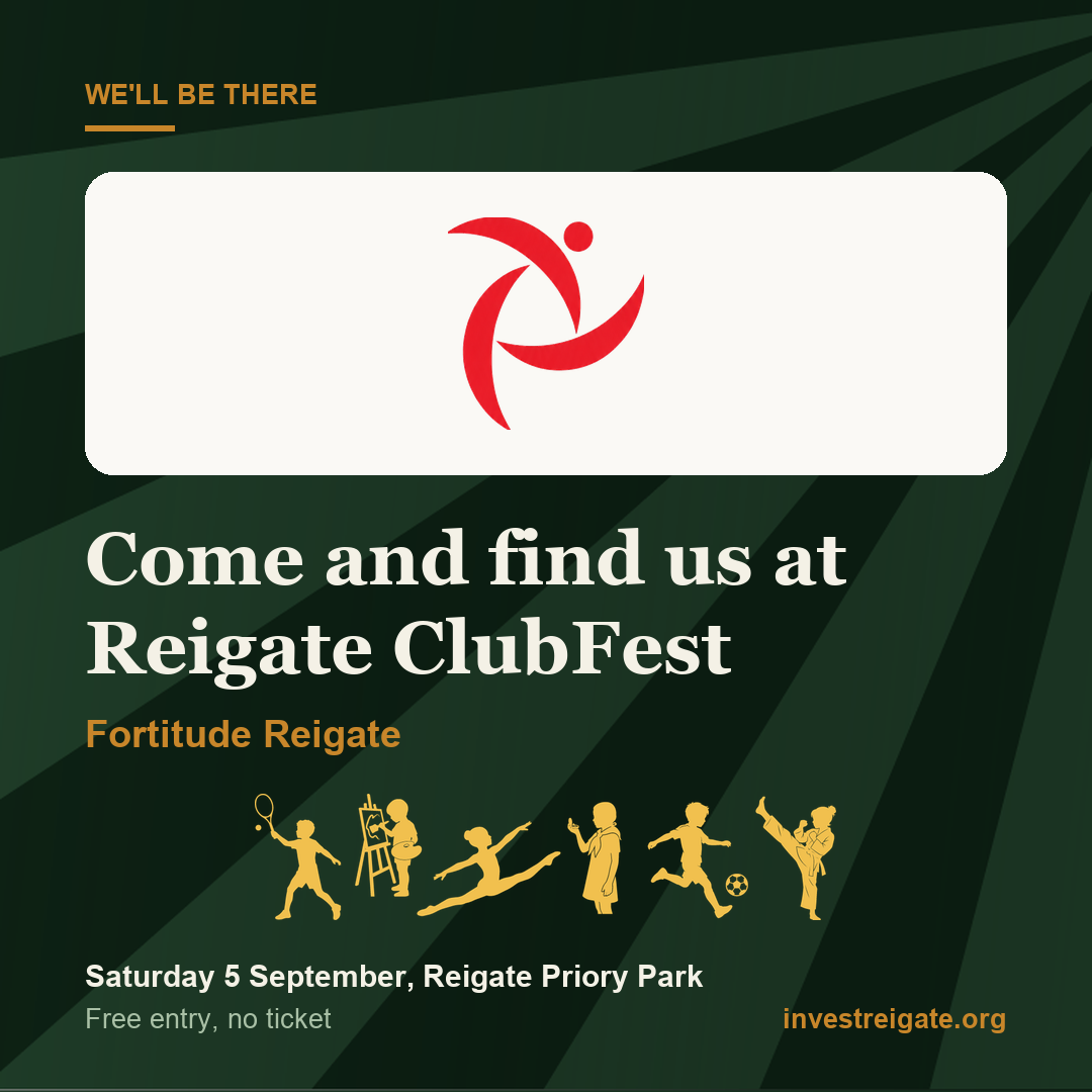Fortitude Reigate at Reigate ClubFest, Saturday 5 September, Reigate Priory Park