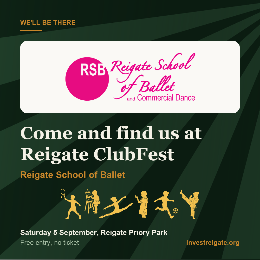 Reigate School of Ballet at Reigate ClubFest, Saturday 5 September, Reigate Priory Park