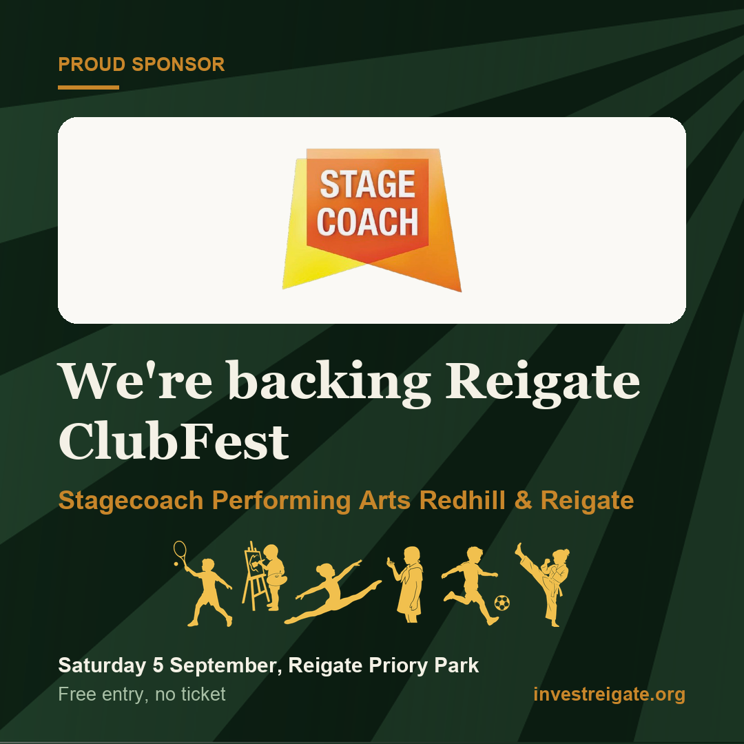 Stagecoach Performing Arts Redhill & Reigate at Reigate ClubFest, Saturday 5 September, Reigate Priory Park