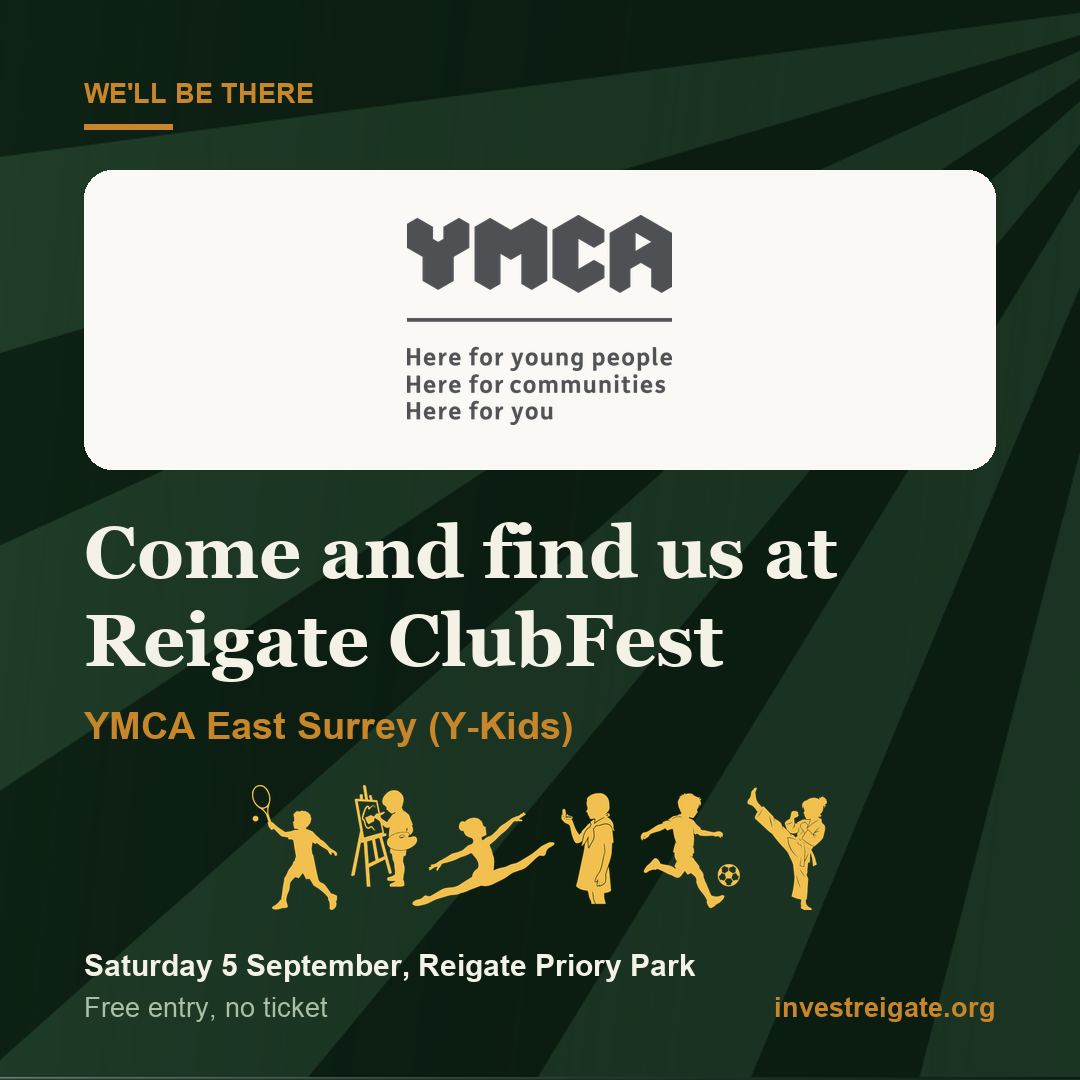 YMCA East Surrey (Y-Kids) at Reigate ClubFest, Saturday 5 September, Reigate Priory Park